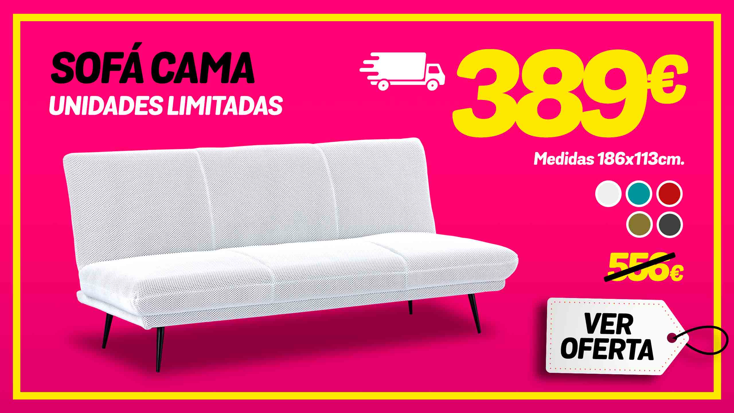 sofa cama en stock